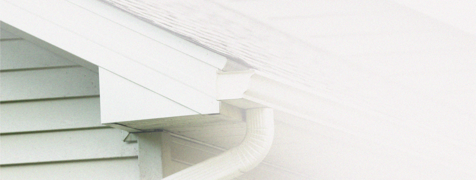 house gutter with soffit and fascia